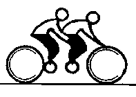 PEDALEANDO PARA VENCER AL PARKINSON CORTA LA CINTA INAUGURATIVA